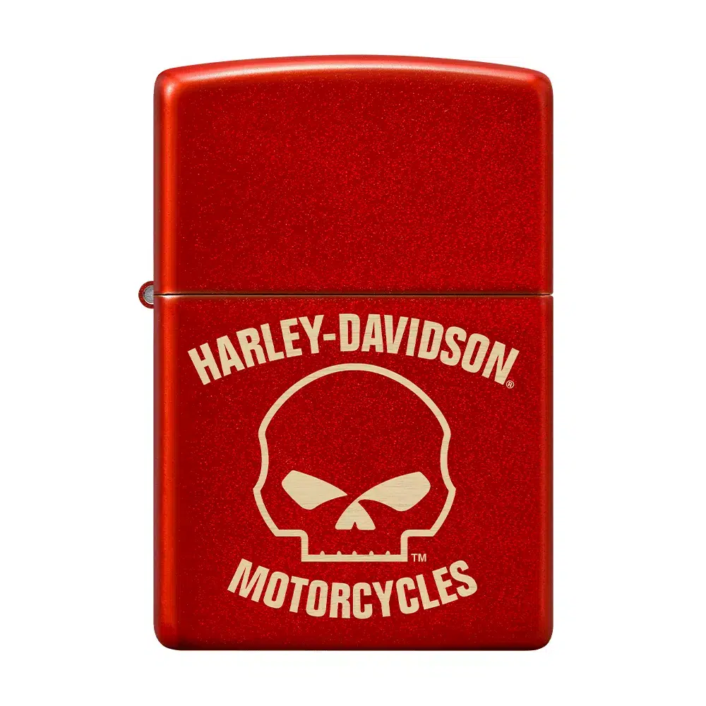 Fosforera Zippo Modelo 48603 Rojo Harley Davison 2 Fosforera Zippo Modelo 48603 Rojo Harley Davison - Imagen 2