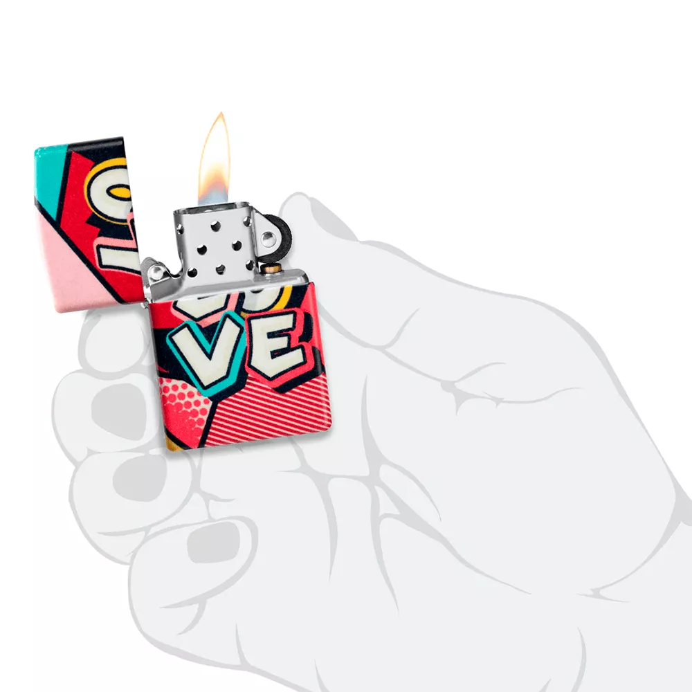 Fosforera Zippo Modelo 46013 Dise?o de amor 5 Fosforera Zippo Modelo 46013 Dise?o de amor - Imagen 5