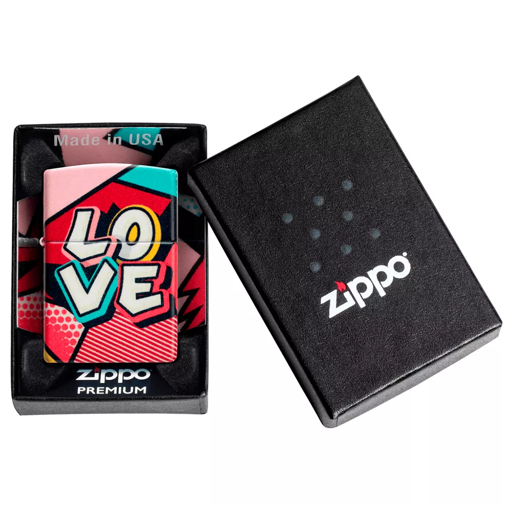 Fosforera Zippo Modelo 46013 Dise?o de amor 6 Fosforera Zippo Modelo 46013 Dise?o de amor - Imagen 6