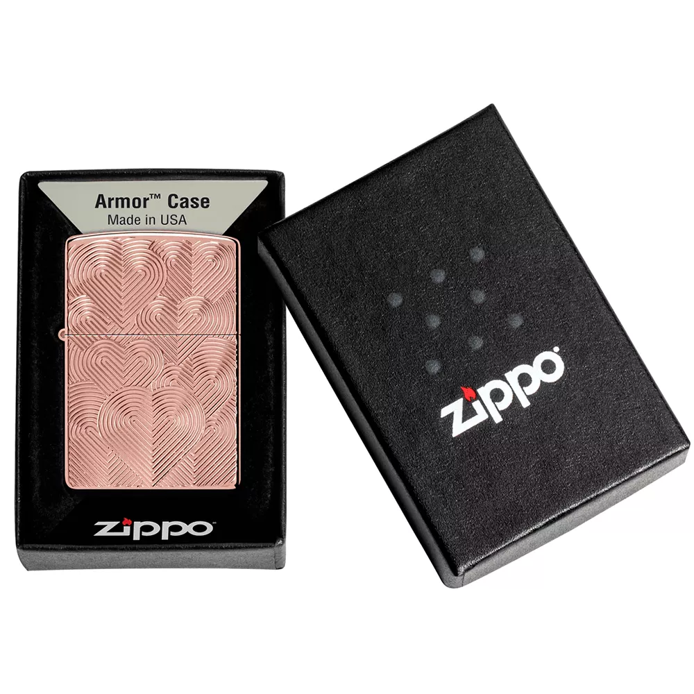 Fosforera Zippo Modelo 48919 Dise?o Corazones 5 Fosforera Zippo Modelo 48919 Dise?o Corazones - Imagen 5