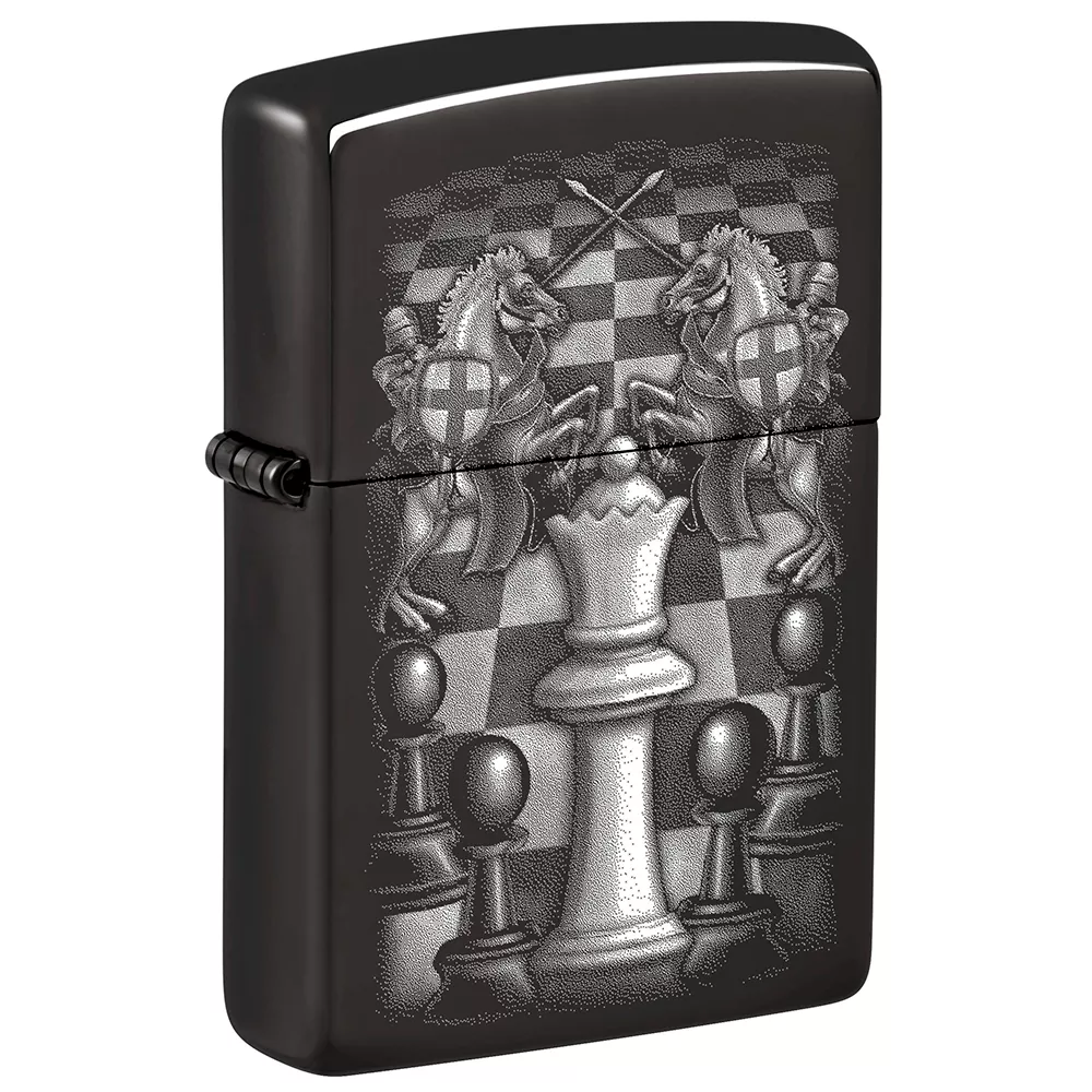 Fosforera Zippo Modelo 48762 Ajedrez 1 Fosforera Zippo Modelo 48762 Ajedrez