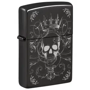 Fosforera Zippo Modelo 46699 Royal Skull Design