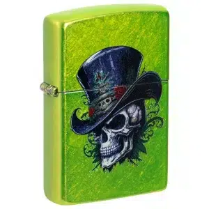 Fosforera Zippo Modelo 46709 Steampunk Skeleton Design