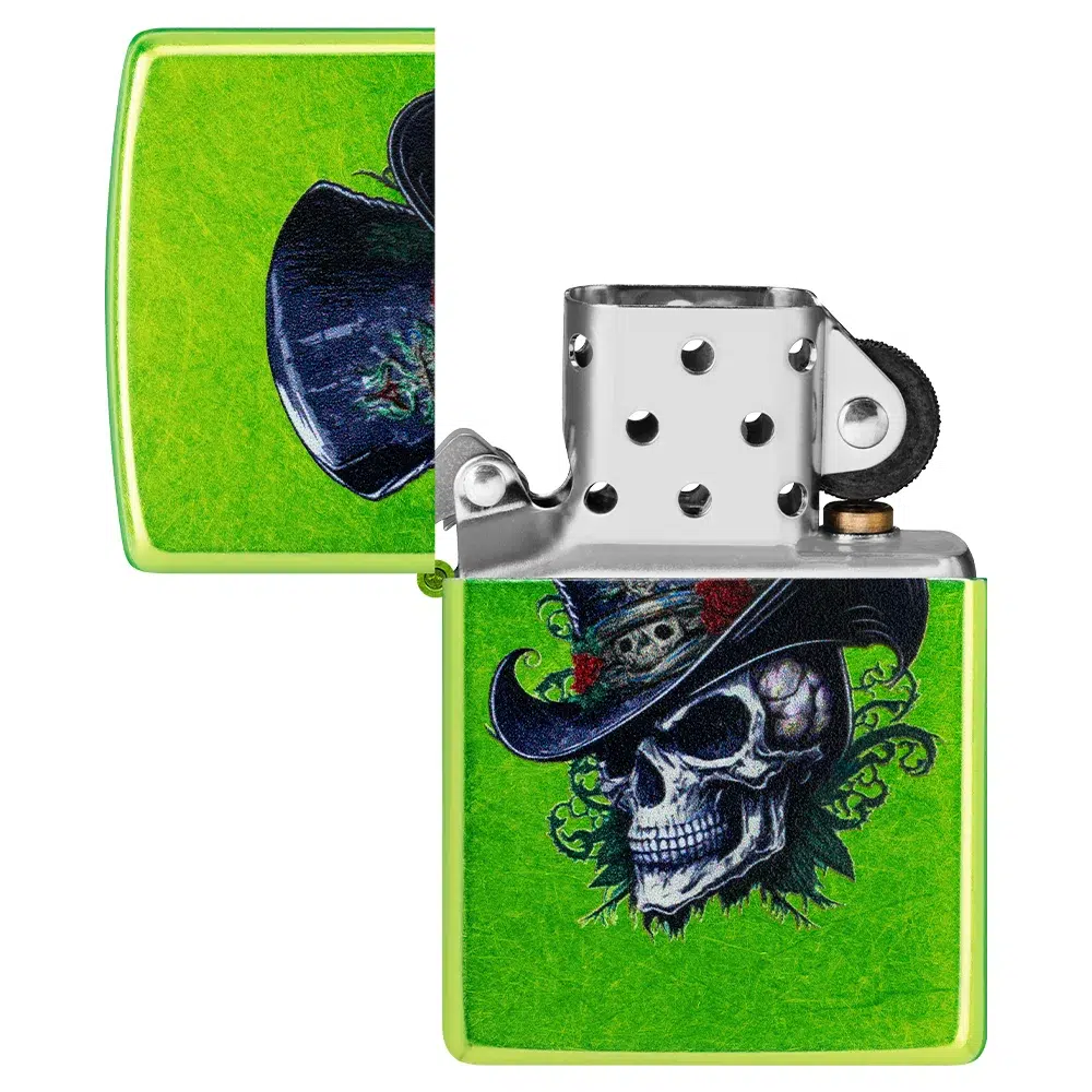 Fosforera Zippo Modelo 46709 Steampunk Skeleton Design 4 Fosforera Zippo Modelo 46709 Steampunk Skeleton Design - Imagen 4