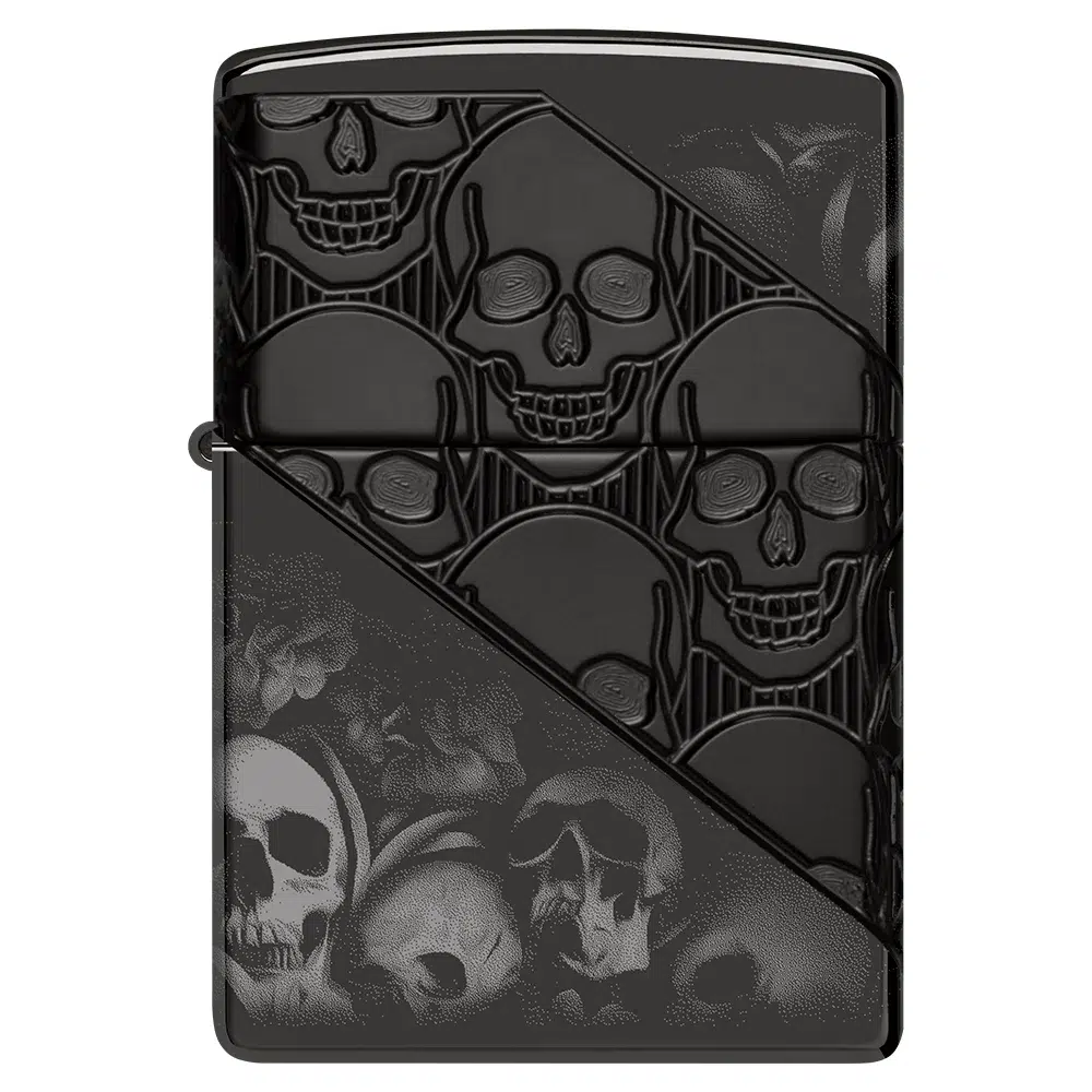 Fosforera Zippo Modelo 46751 Skull Collage Design 2 Fosforera Zippo Modelo 46751 Skull Collage Design - Imagen 2