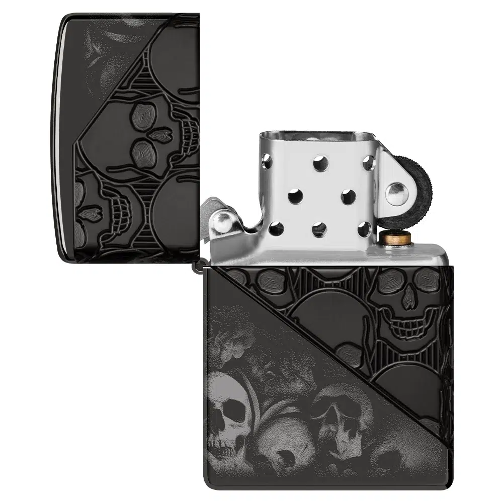 Fosforera Zippo Modelo 46751 Skull Collage Design 4 Fosforera Zippo Modelo 46751 Skull Collage Design - Imagen 4