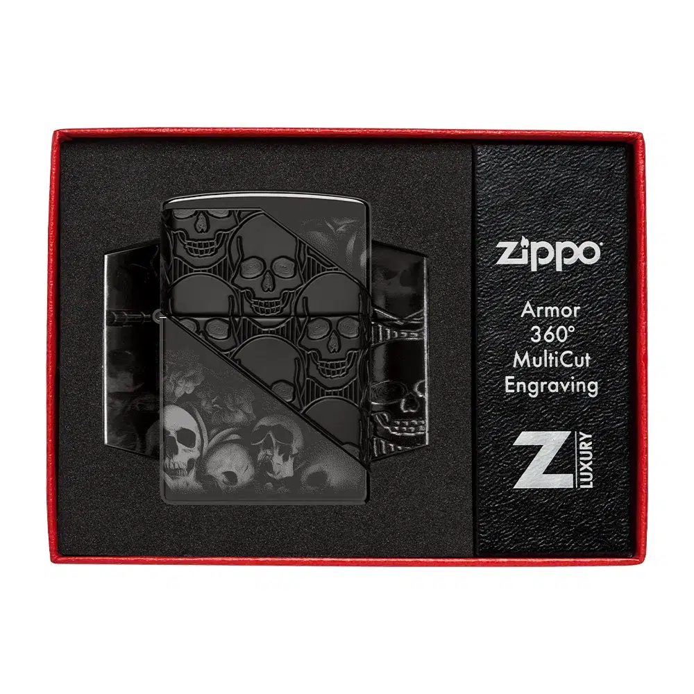 Fosforera Zippo Modelo 46751 Skull Collage Design 6 Fosforera Zippo Modelo 46751 Skull Collage Design - Imagen 6