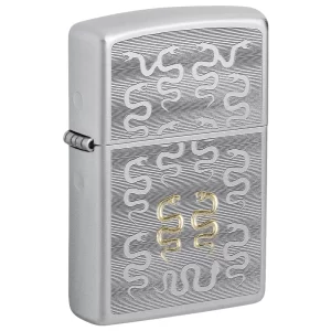 Fosforera Zippo Modelo 46810 Snake Pattern Design