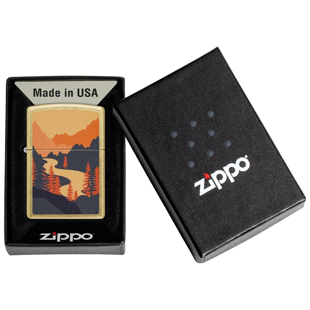 Fosforera Zippo Modelo 46811 Mountain Design 6 Fosforera Zippo Modelo 46811 Mountain Design - Imagen 6