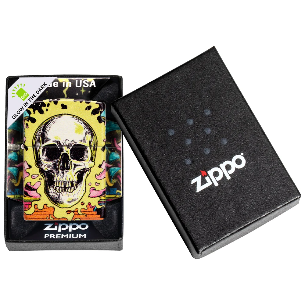 Fosforera Zippo Modelo 48640 Skull Design 7 Fosforera Zippo Modelo 48640 Skull Design - Imagen 7