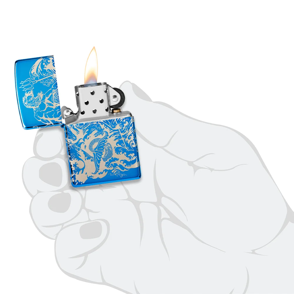 Fosforera Zippo Modelo 48787 Atlantis Design 5 Fosforera Zippo Modelo 48787 Atlantis Design - Imagen 5