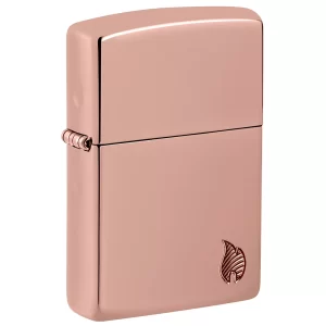 Fosforera Zippo Modelo 46401 Armor? High Polish Rose Gold Flame Design
