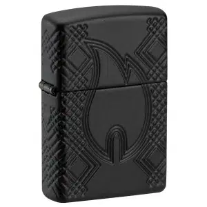 Fosforera Zippo Modelo 46775 Rivet Flame Design