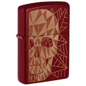 Fosforera Zippo Modelo 46835 Geometric Skull Design