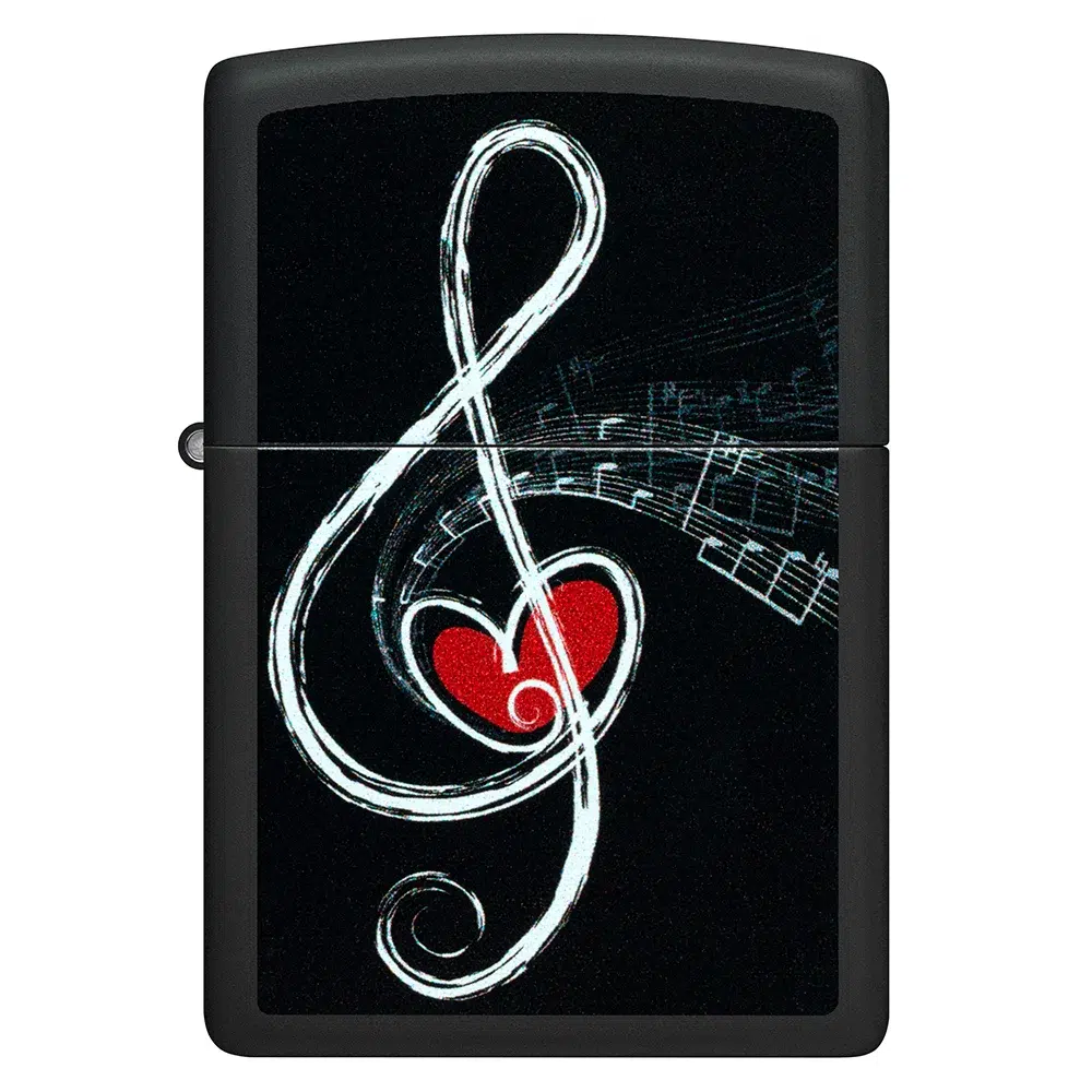 Fosforera Zippo Modelo 46840 Love Clef Design 2 Fosforera Zippo Modelo 46840 Love Clef Design - Imagen 2