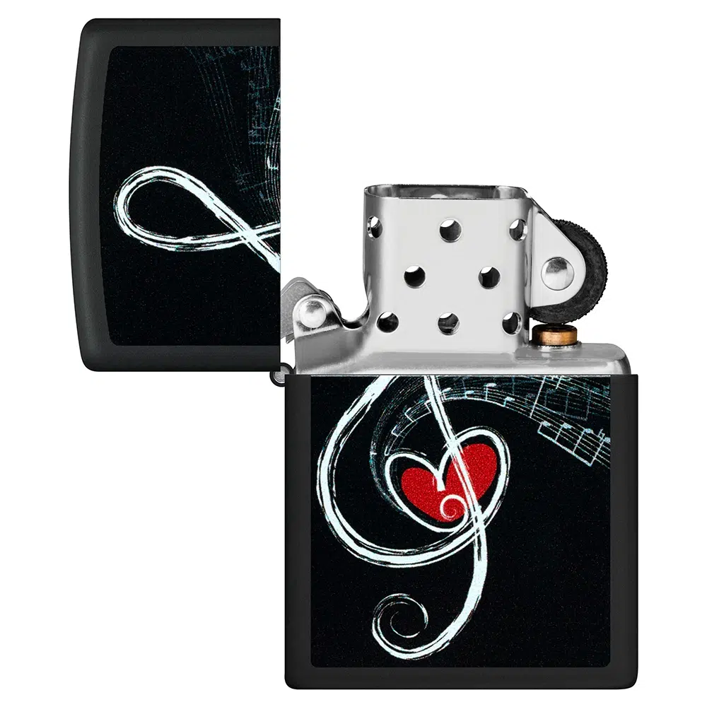 Fosforera Zippo Modelo 46840 Love Clef Design 4 Fosforera Zippo Modelo 46840 Love Clef Design - Imagen 4