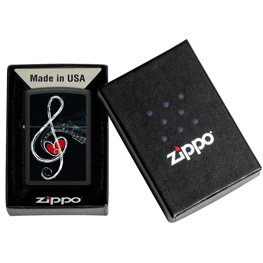 Fosforera Zippo Modelo 46840 Love Clef Design 6 Fosforera Zippo Modelo 46840 Love Clef Design - Imagen 6