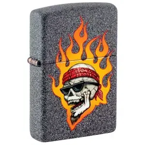 Fosforera Zippo Modelo 46933 Rietveld? Flaming Skull Design