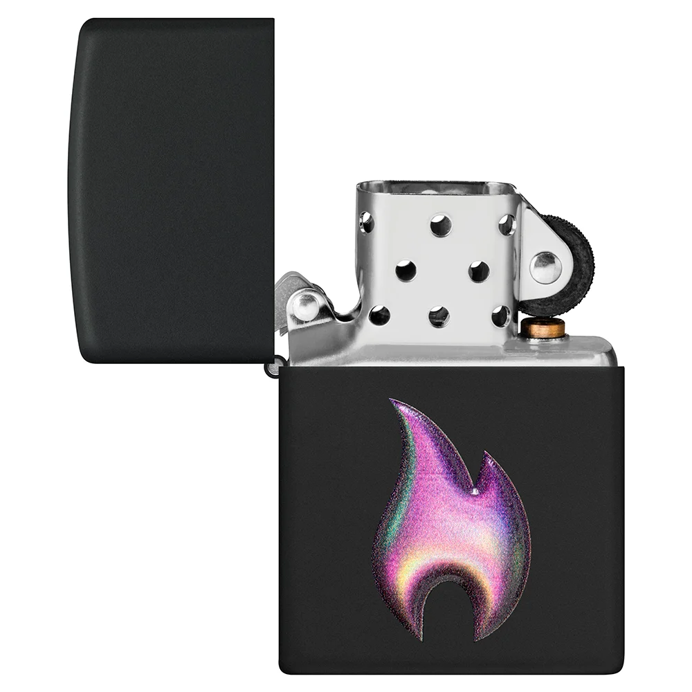 Fosforera Zippo Modelo 46965 Texture Flame Design 4 Fosforera Zippo Modelo 46965 Texture Flame Design - Imagen 4