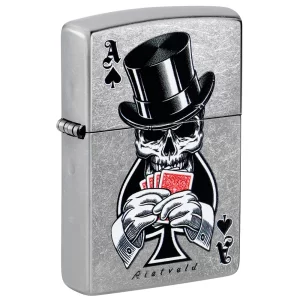 Fosforera Zippo Modelo 47112 Rietveld? Ace of Spades Design