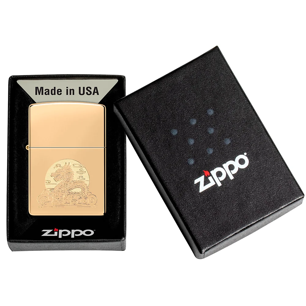 Fosforera Zippo Modelo 47147 Moon Dragon Design 6 Fosforera Zippo Modelo 47147 Moon Dragon Design - Imagen 6