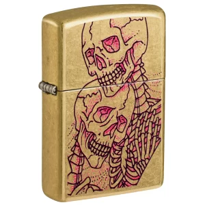 Fosforera Zippo Modelo 47149 Bony Embrace Design