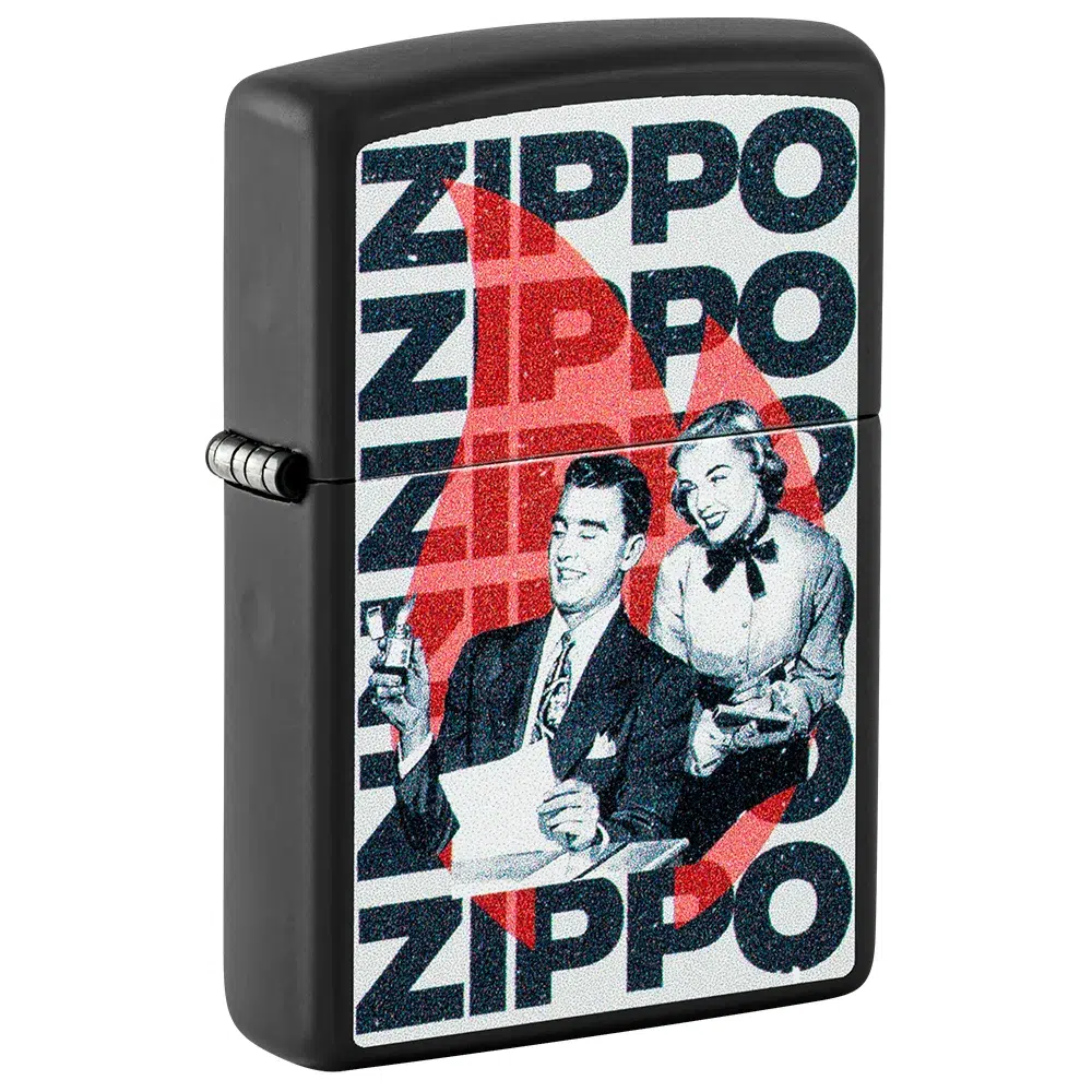 Fosforera Zippo Modelo 46475 Vintage Zippo Design 1 Fosforera Zippo Modelo 46475 Vintage Zippo Design